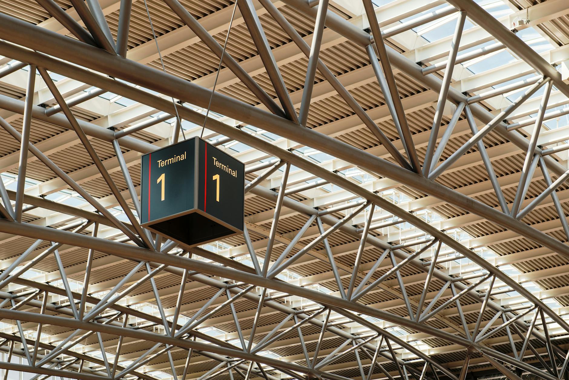 Edinburgh Airport terminal building where travellers begin their journey to the city centre