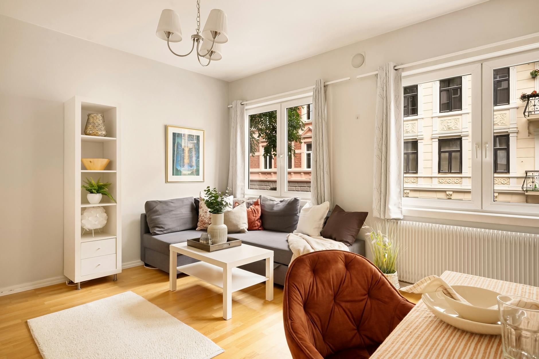 Modern self-catering apartment — an increasingly popular option for Edinburgh visitors wanting space, a kitchen, and a more local experience