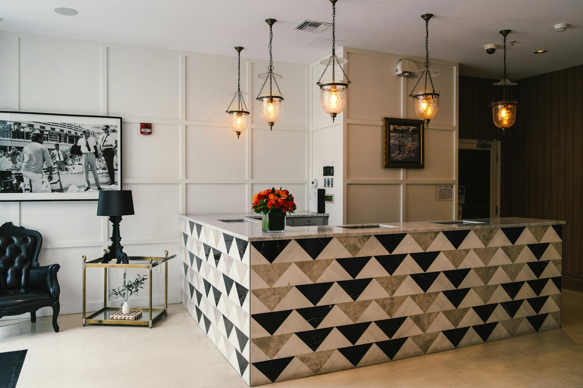 Boutique hotel interior with stylish design — Edinburgh's independent boutique hotels offer character and personality that chain hotels cannot match