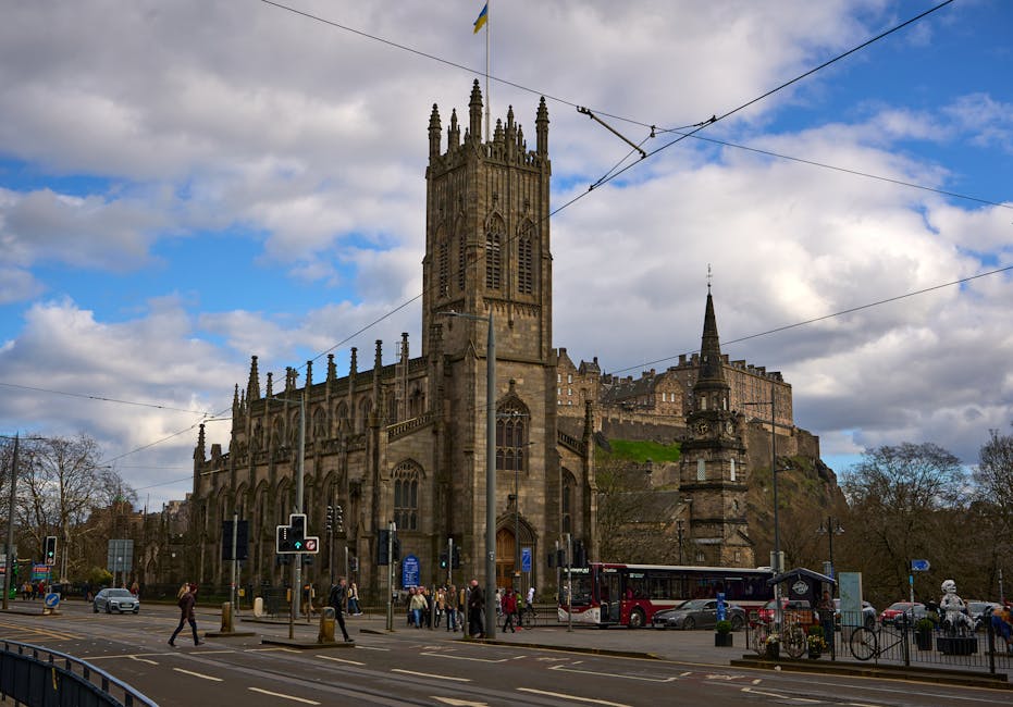St Giles Cathedral Edinburgh medieval architecture