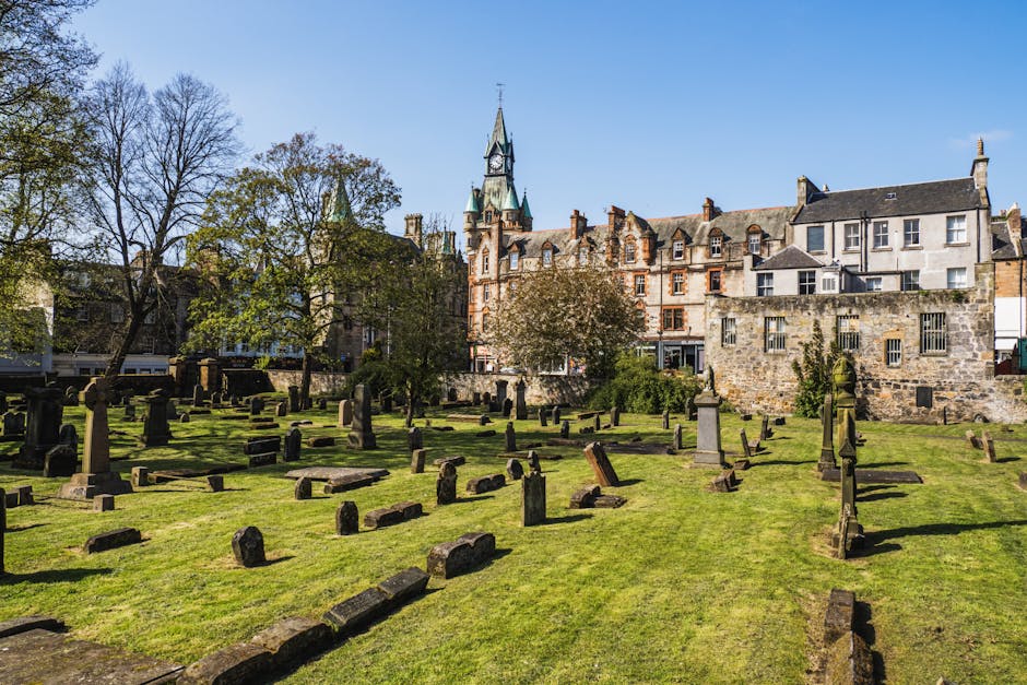 Edinburgh graveyard tours visit historic Greyfriars Kirkyard