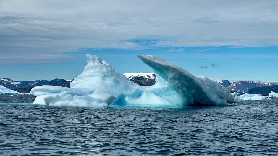Iceberg and glacier zone at Dynamic Earth