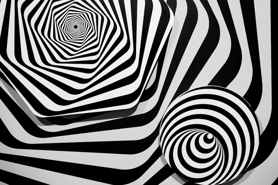 Optical illusion display at Camera Obscura Edinburgh