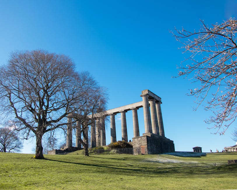 Calton Hill free Edinburgh viewpoint