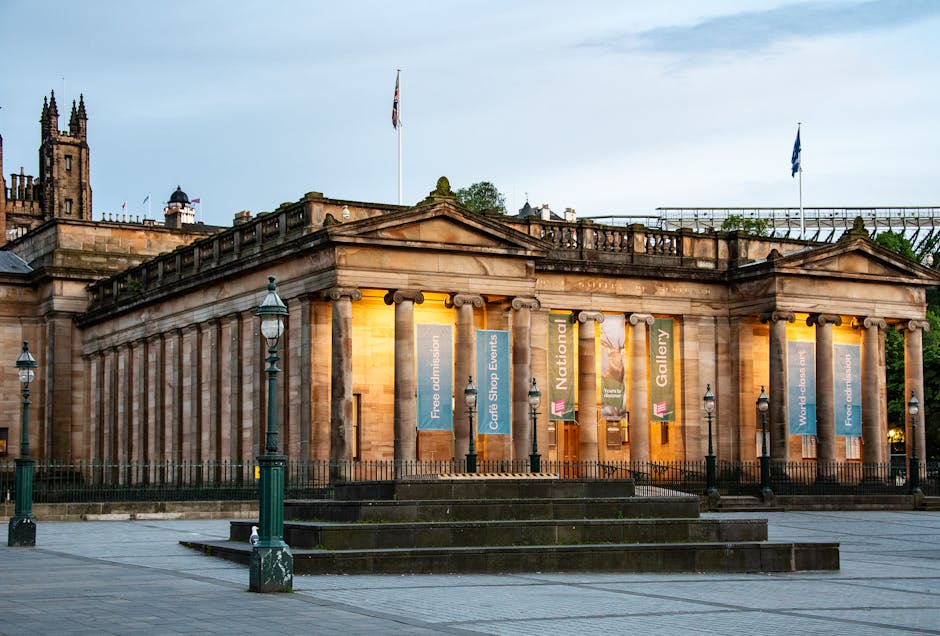 Scottish National Gallery free Edinburgh attraction