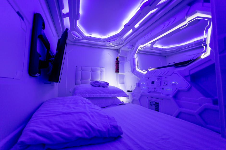 Edinburgh hostels pod capsule-style dormitory