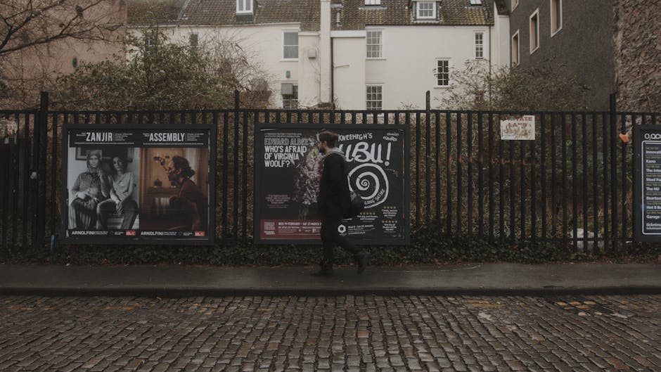 Edinburgh Fringe Festival show posters and flyers
