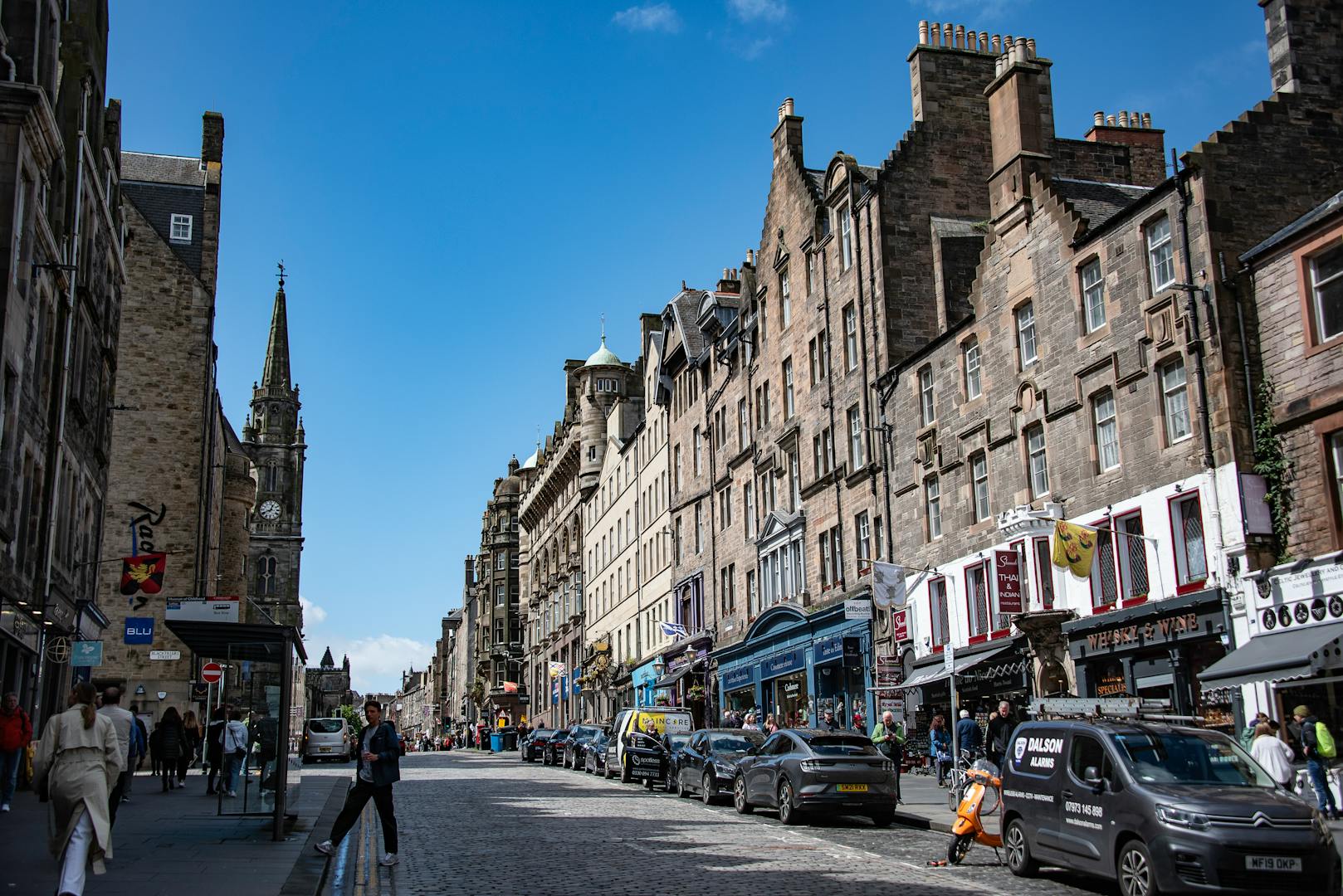 Outlander Edinburgh locations - 18th-century Old Town closes