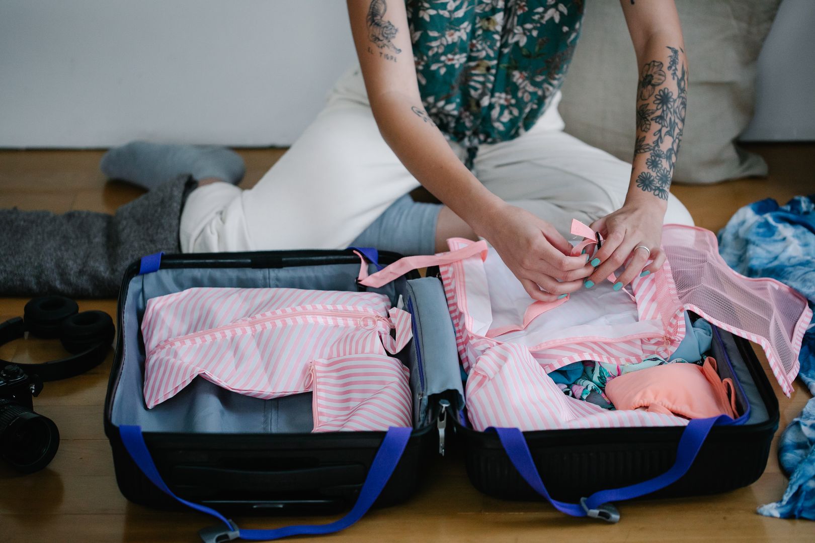 What to pack for Edinburgh - layered clothing and waterproof essentials